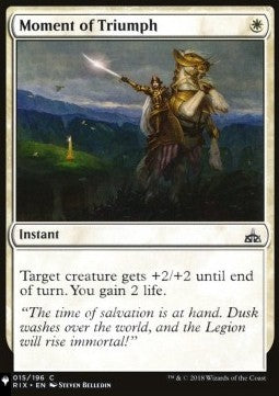 Moment of Triumph⁣ - Mystery Booster 2: Reprints from Across Magic's History⁣ (Common)