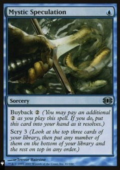 Mystic Speculation⁣ - Mystery Booster 2: Reprints from Across Magic's History⁣ (Uncommon)