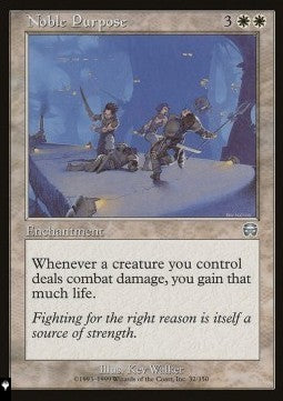 Noble Purpose⁣ - Mystery Booster 2: Reprints from Across Magic's History⁣ (Uncommon)