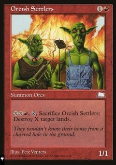 Orcish Settlers⁣ - Mystery Booster 2: Reprints from Across Magic's History⁣ (Uncommon)