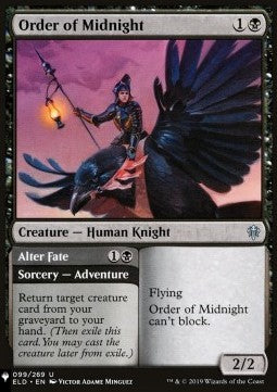 Order of Midnight // Alter Fate⁣ - Mystery Booster 2: Reprints from Across Magic's History⁣ (Uncommon)