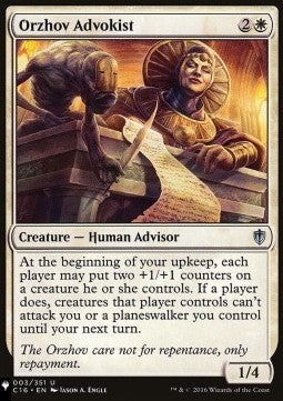 Orzhov Advokist⁣ - Mystery Booster 2: Reprints from Across Magic's History⁣ (Uncommon)