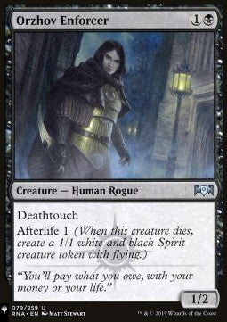 Orzhov Enforcer⁣ - Mystery Booster 2: Reprints from Across Magic's History⁣ (Uncommon)