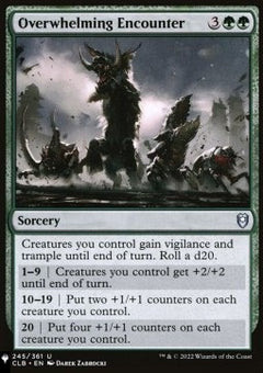 Overwhelming Encounter⁣ - Mystery Booster 2: Reprints from Across Magic's History⁣ (Uncommon)