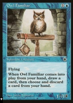 Owl Familiar⁣ - Mystery Booster 2: Reprints from Across Magic's History⁣ (Common)