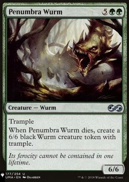 Penumbra Wurm⁣ - Mystery Booster 2: Reprints from Across Magic's History⁣ (Uncommon)