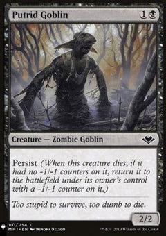 Putrid Goblin⁣ - Mystery Booster 2: Reprints from Across Magic's History⁣ (Common)