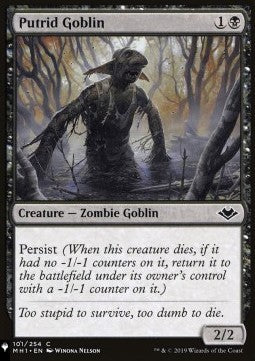 Putrid Goblin⁣ - Mystery Booster 2: Reprints from Across Magic's History⁣ (Common)