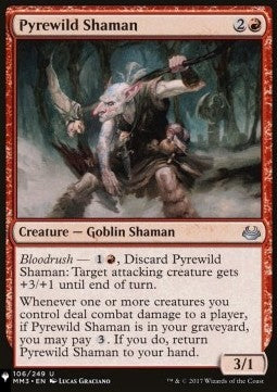 Pyrewild Shaman⁣ - Mystery Booster 2: Reprints from Across Magic's History⁣ (Uncommon)