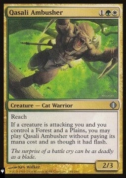 Qasali Ambusher⁣ - Mystery Booster 2: Reprints from Across Magic's History⁣ (Uncommon)
