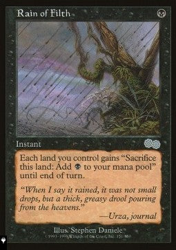 Rain of Filth⁣ - Mystery Booster 2: Reprints from Across Magic's History⁣ (Uncommon)