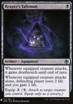 Reaper's Talisman⁣ - Mystery Booster 2: Reprints from Across Magic's History⁣ (Uncommon)