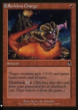 Reckless Charge⁣ - Mystery Booster 2: Reprints from Across Magic's History⁣ (Common)