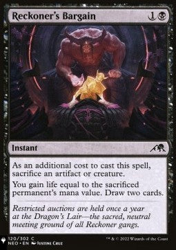 Reckoner's Bargain⁣ - Mystery Booster 2: Reprints from Across Magic's History⁣ (Common)