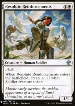 Resolute Reinforcements⁣ - Mystery Booster 2: Reprints from Across Magic's History⁣ (Uncommon)
