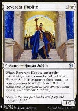 Reverent Hoplite⁣ - Mystery Booster 2: Reprints from Across Magic's History⁣ (Uncommon)