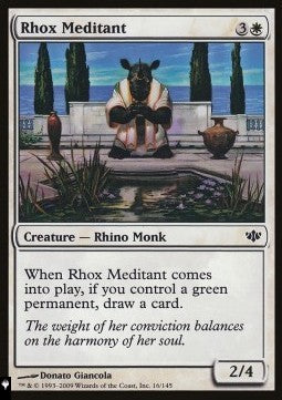 Rhox Meditant⁣ - Mystery Booster 2: Reprints from Across Magic's History⁣ (Common)