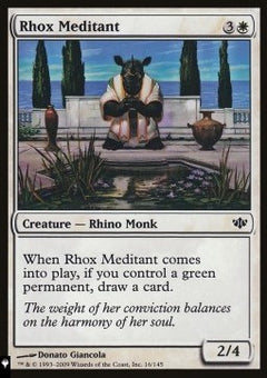 Rhox Meditant⁣ - Mystery Booster 2: Reprints from Across Magic's History⁣ (Common)