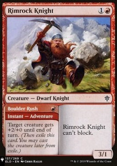 Rimrock Knight // Boulder Rush⁣ - Mystery Booster 2: Reprints from Across Magic's History⁣ (Common)
