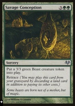 Savage Conception⁣ - Mystery Booster 2: Reprints from Across Magic's History⁣ (Uncommon)