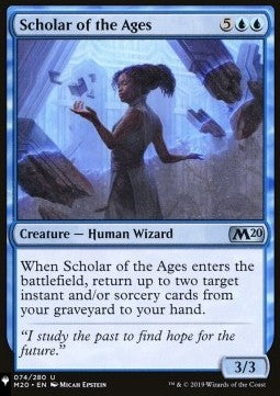 Scholar of the Ages⁣ - Mystery Booster 2: Reprints from Across Magic's History⁣ (Uncommon)