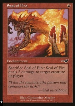 Seal of Fire - Mystery Booster 2: Reprints from Across Magic's History (Common)
