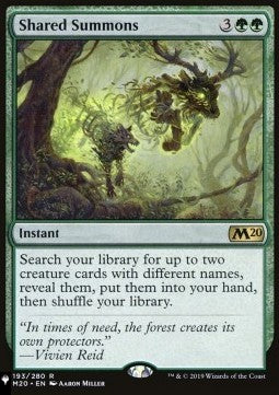 Shared Summons - Mystery Booster 2: Reprints from Across Magic's History (Rare)