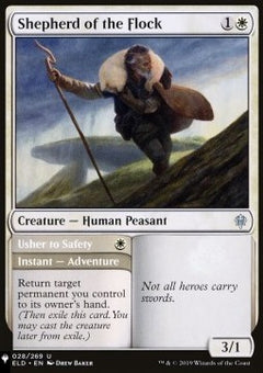 Shepherd of the Flock // Usher to Safety⁣ - Mystery Booster 2: Reprints from Across Magic's History⁣ (Uncommon)