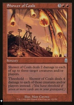 Shower of Coals⁣ - Mystery Booster 2: Reprints from Across Magic's History⁣ (Uncommon)