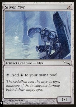 Silver Myr⁣ - Mystery Booster 2: Reprints from Across Magic's History⁣ (Common)
