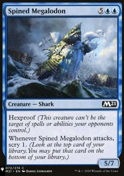 Spined Megalodon⁣ - Mystery Booster 2: Reprints from Across Magic's History⁣ (Common)
