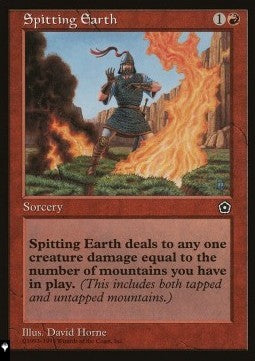 Spitting Earth⁣ - Mystery Booster 2: Reprints from Across Magic's History⁣ (Common)