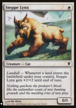 Steppe Lynx⁣ - Mystery Booster 2: Reprints from Across Magic's History⁣ (Common)