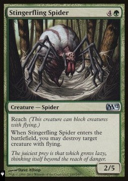 Stingerfling Spider⁣ - Mystery Booster 2: Reprints from Across Magic's History⁣ (Uncommon)