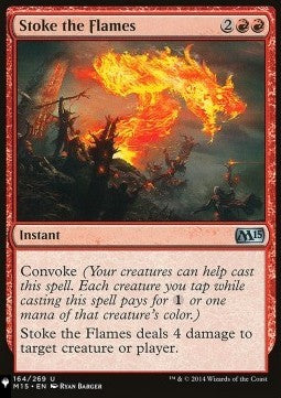 Stoke the Flames⁣ - Mystery Booster 2: Reprints from Across Magic's History⁣ (Uncommon)