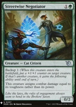 Streetwise Negotiator⁣ - Mystery Booster 2: Reprints from Across Magic's History⁣ (Uncommon)