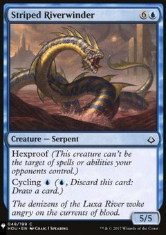 Striped Riverwinder⁣ - Mystery Booster 2: Reprints from Across Magic's History⁣ (Common)