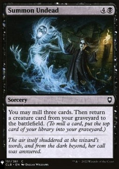 Summon Undead⁣ - Mystery Booster 2: Reprints from Across Magic's History⁣ (Common)