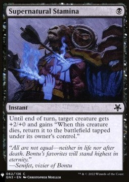 Supernatural Stamina⁣ - Mystery Booster 2: Reprints from Across Magic's History⁣ (Common)