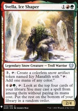 Svella, Ice Shaper⁣ - Mystery Booster 2: Reprints from Across Magic's History⁣ (Uncommon)