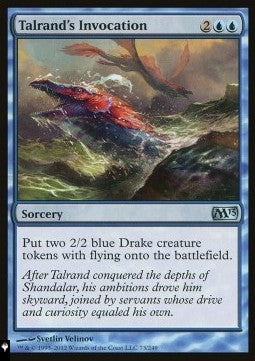 Talrand's Invocation⁣ - Mystery Booster 2: Reprints from Across Magic's History⁣ (Uncommon)