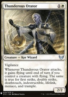 Thunderous Orator⁣ - Mystery Booster 2: Reprints from Across Magic's History⁣ (Uncommon)