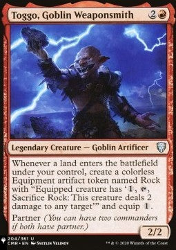 Toggo, Goblin Weaponsmith⁣ - Mystery Booster 2: Reprints from Across Magic's History⁣ (Uncommon)