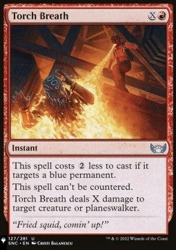 Torch Breath⁣ - Mystery Booster 2: Reprints from Across Magic's History⁣ (Uncommon)