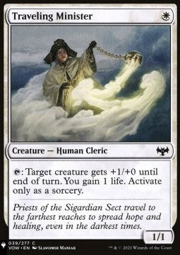 Traveling Minister⁣ - Mystery Booster 2: Reprints from Across Magic's History⁣ (Common)