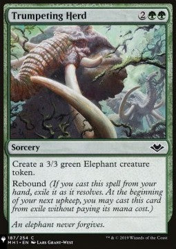 Trumpeting Herd⁣ - Mystery Booster 2: Reprints from Across Magic's History⁣ (Common)