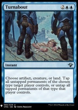 Turnabout⁣ - Mystery Booster 2: Reprints from Across Magic's History⁣ (Uncommon)