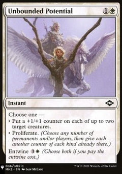 Unbounded Potential⁣ - Mystery Booster 2: Reprints from Across Magic's History⁣ (Common)