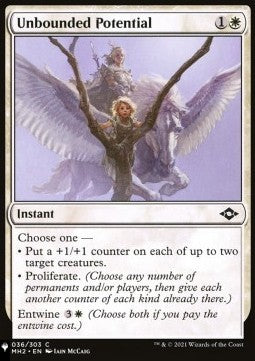 Unbounded Potential⁣ - Mystery Booster 2: Reprints from Across Magic's History⁣ (Common)