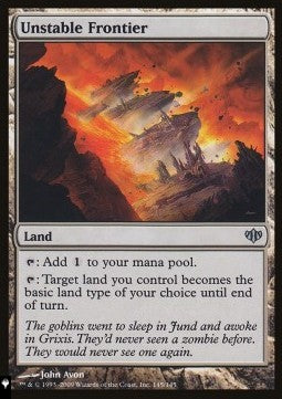 Unstable Frontier⁣ - Mystery Booster 2: Reprints from Across Magic's History⁣ (Uncommon)
